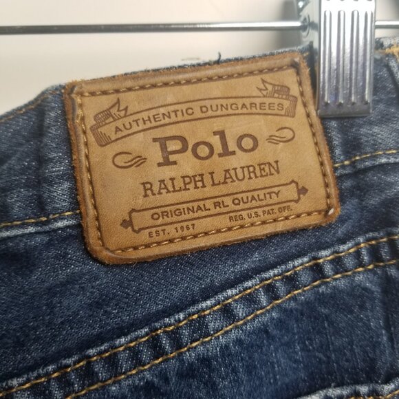 Vtg Polo Ralph Lauren Authenic Dungarees Men's Jeans Sz 34X34 - Picture 3 of 9